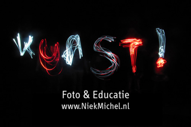 Logo Niek Michel fotografie en Educatie