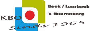 Logo KBO (Katholieke Belangen Organisatie voor Senioren) afd. Beek/Loerbeek en 's-Heerenberg